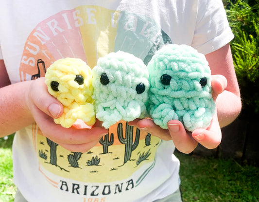 Crochet Plushie - Octopus Family