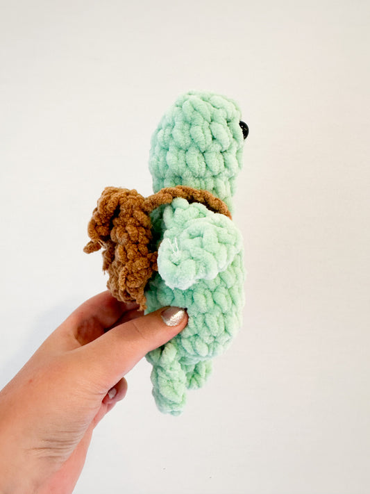 Crochet Plushie - Backpack Turtle